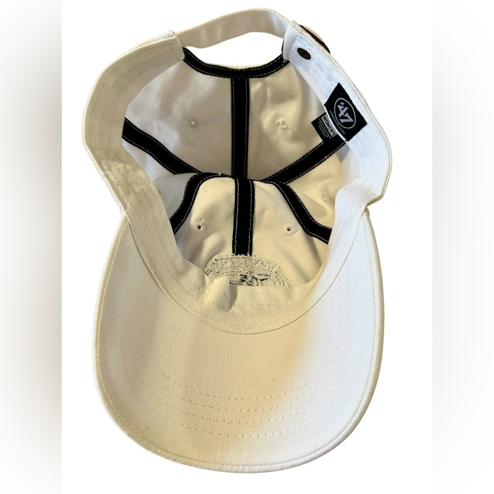 Green Bay Lambeau Field Hat Womens NFL Adjustable Sequence Logo White ‘47 Brand - Picture 4 of 9